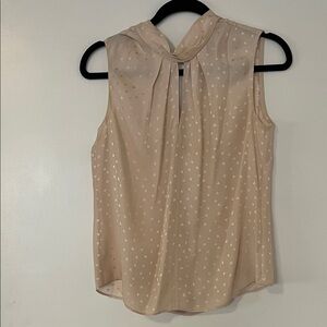 Rebecca Taylor Soft Pink Sleeveless Blouse